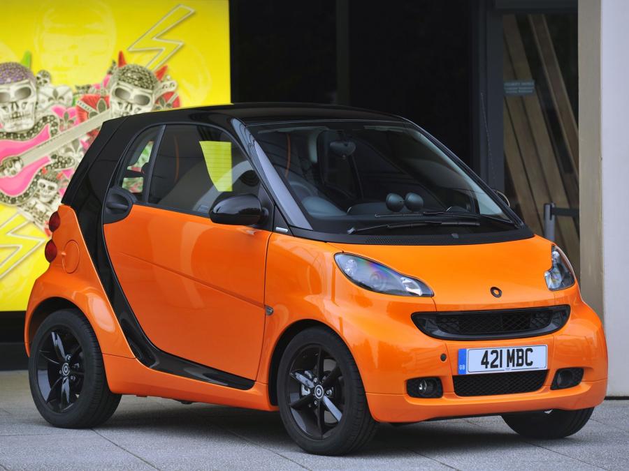  Smart ForTwo Cabrio Edition Nightorange (A451) 2011 года  (UK) (фото 9 из 12)